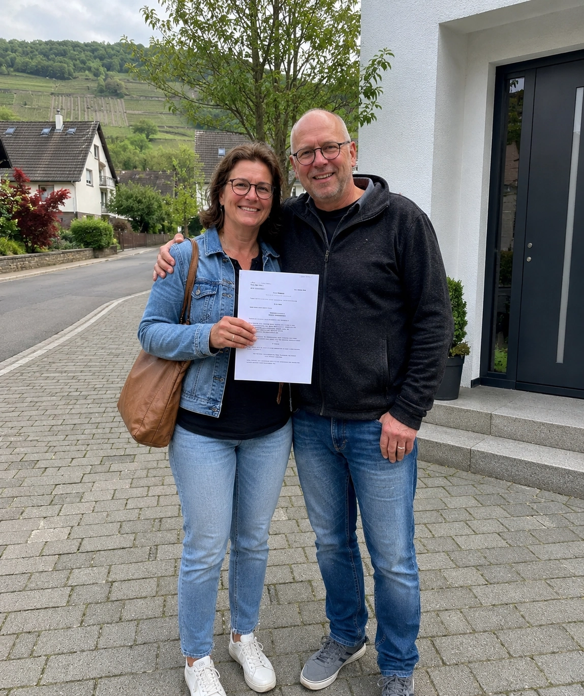 Kunden nach einem Immobilienverkauf in Neustadt an der Weinstraße