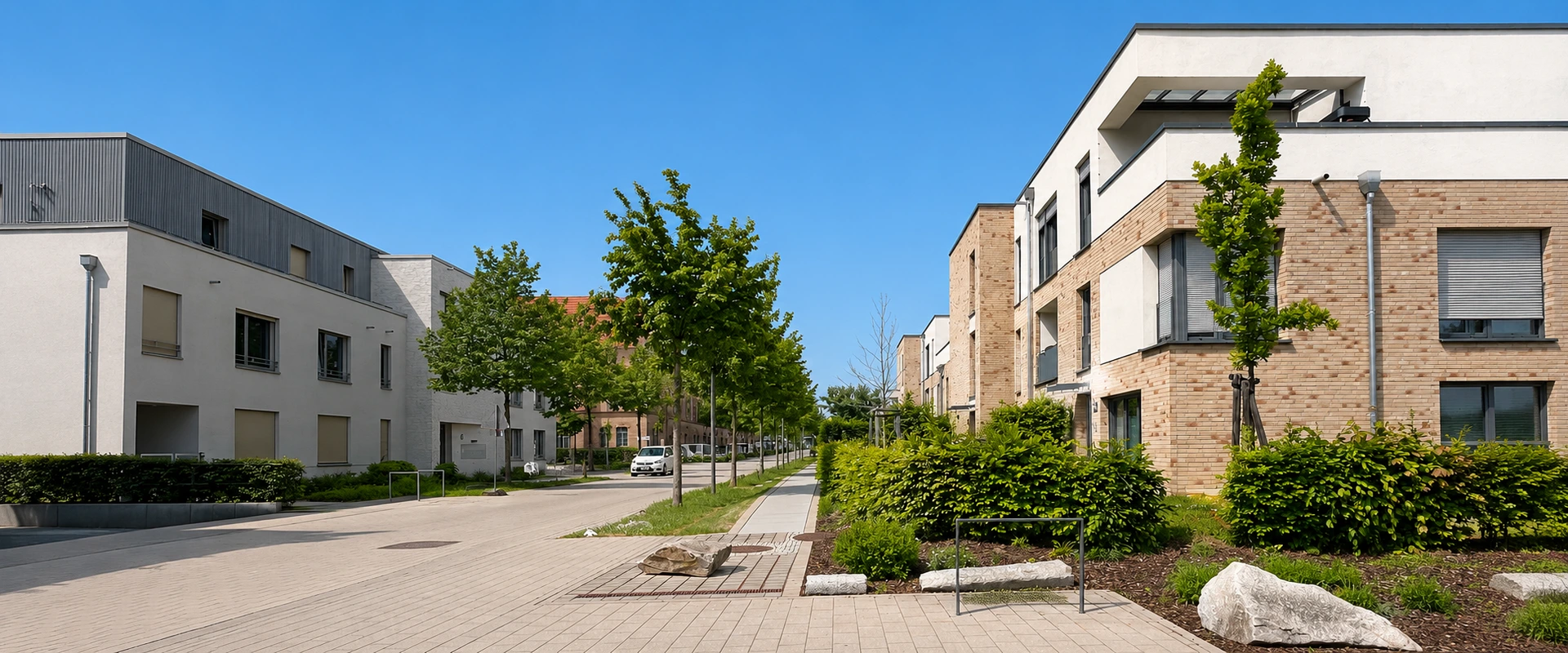 Moderne Wohnanlage mit Eigentumswohnungen in Landau